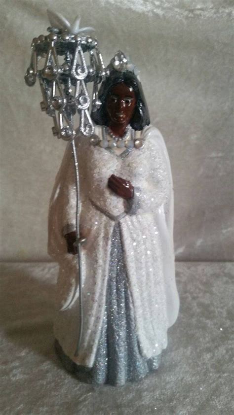 Orisha Orishanla Female Path of Obatala Statue Figurine | Etsy | Orisha, Statue, Black magick