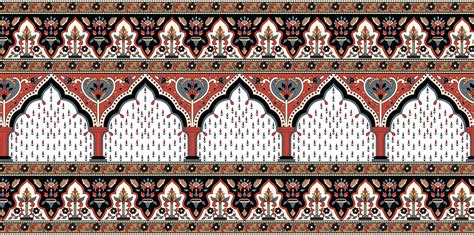 Pin by Rapolu Venu on border | Geometric pattern art, Islamic art pattern, Digital borders design