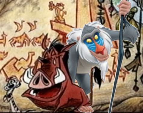 Rafiki, Timon and pumbaa by Rileyopal on DeviantArt