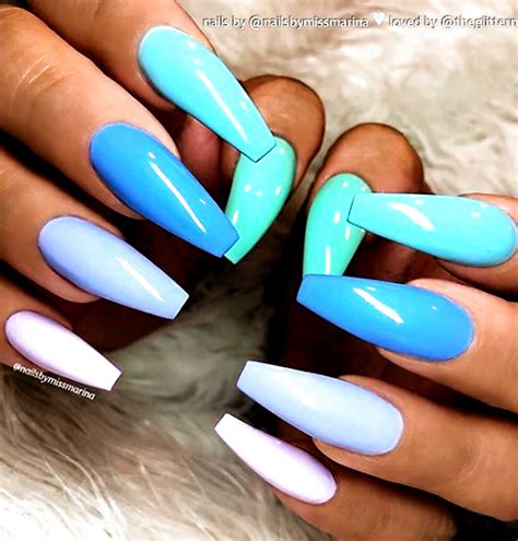 82 Trendy Acrylic Coffin Nails Design For Long Nails For Summer ...