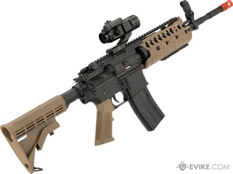 JG M4 Tactical-System V.II Full Size Airsoft AEG Rifle (Color: Tan ...