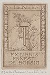 Marcus Behmer | Three bookplates: ex libris Bruno Schrader, ex libris ...