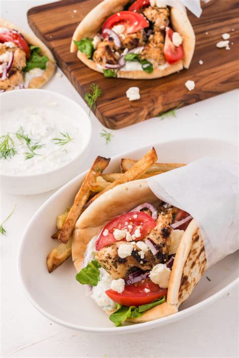 Grilled Chicken Gyro Recipe - Powered By Mom