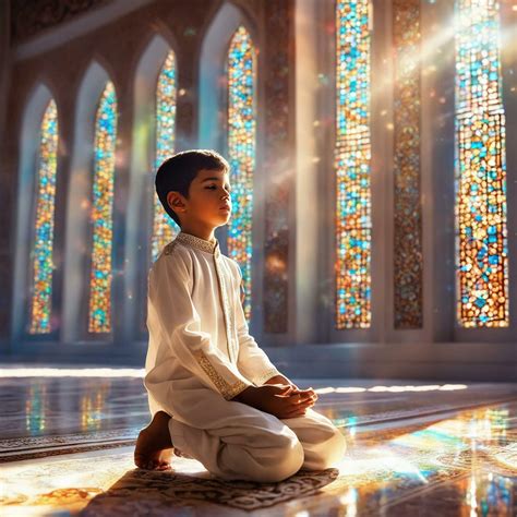 muslim praying in mosque, ramdan, islamic background, Ai Generative 30529684 Stock Photo at Vecteezy