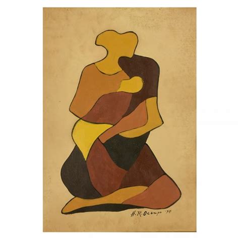 Hernando Ocampo | Untitled (Mother and Child) (1974) | MutualArt