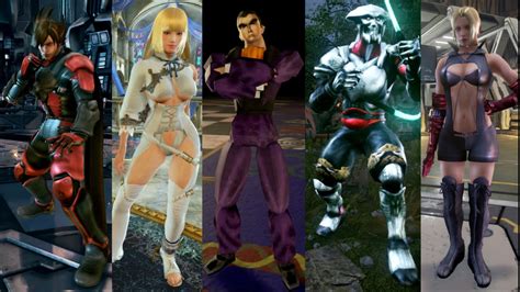 Tekken 7 - All Classic Costume Mods (T1-TTT2) Compilation 2021 - YouTube