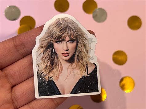 Taylor Swift Sticker/ Red Reputation Folklore Cardigan Swiftie | Etsy