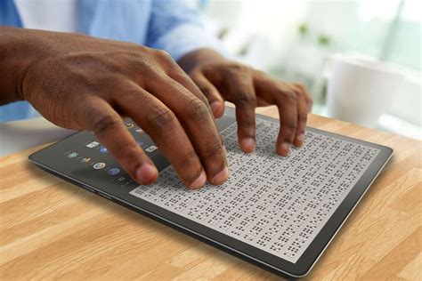 Announcement of launch of BLITAB braille tactile tablet | Product launch, Braille reader ...