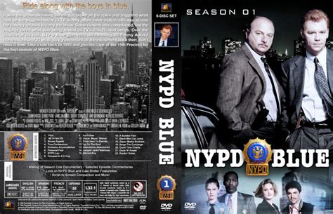 NYPD Blue - Season 1 dvd covers (1993) R1 Custom