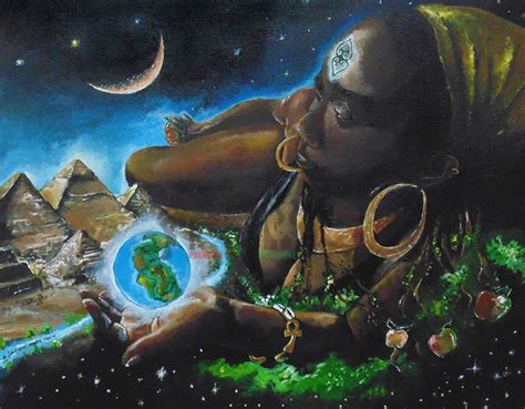 Mother of the earth | Mother earth art, Afrofuturism art, African ...