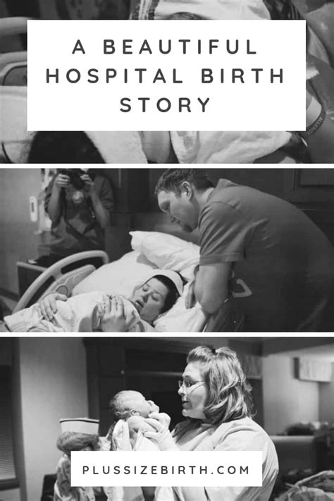 A Beautiful Hospital Birth Story | Plus Size Birth