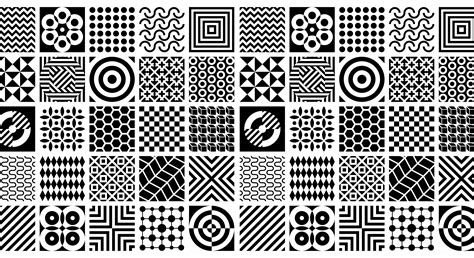 50 stunning geometric patterns in graphic design