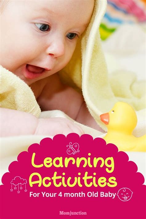 10 Learning Games And Activities For 4 Month Old Baby | 4 month old ...