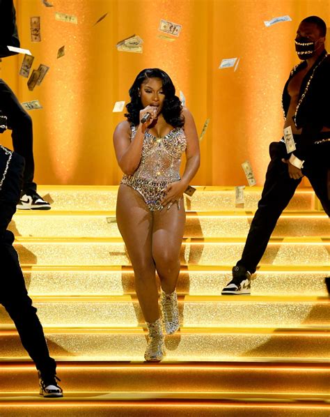 MEGAN THEE STALLION Performs at 63rd Annual Grammy Awards 03/14/2021 – HawtCelebs