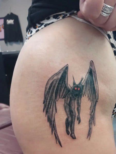 20 Best Mothman Tattoo Ideas For Men And Women - Tattoo Pro