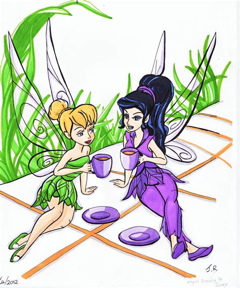 tinkerbell and Vidia by rookiecomics07 on DeviantArt