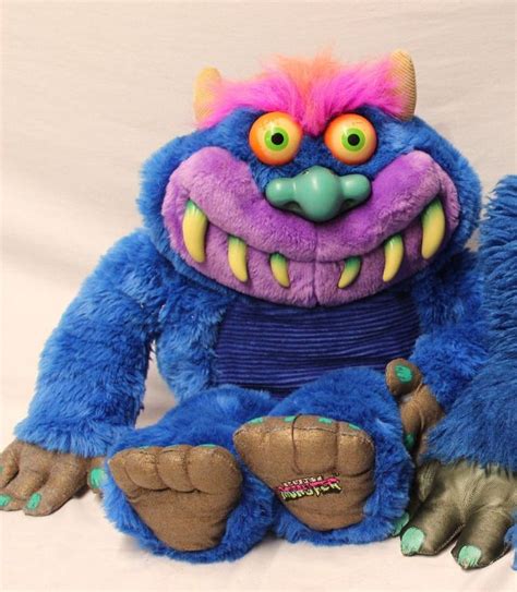 Vintage My Pet monster plush doll stuffed toy stuffed animal Toymax | Pet monsters, Plush dolls ...