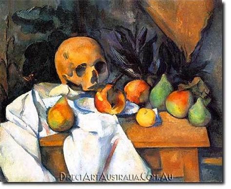 Paul Cezanne | Still Life with Skull | Paul cezanne paintings, Cezanne still life, Famous art ...