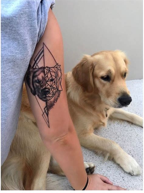 15 Trending Golden Retriever Tattoo Images You Will Appreciate ...