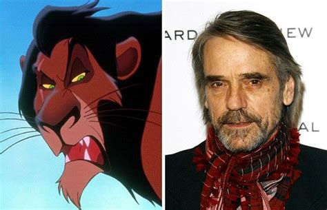 Jeremy Irons lends his voice as Scar from "The Lion King" | Lion king jr, Jeremy irons, Disney fun