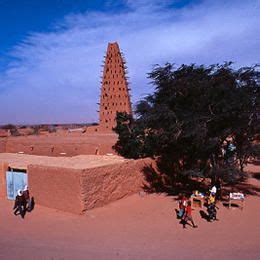 Historic Centre of Agadez located in Niger on the southern edge of the ...