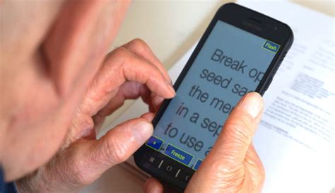 Smart phone set to transform the lives of blind people - All Together Now