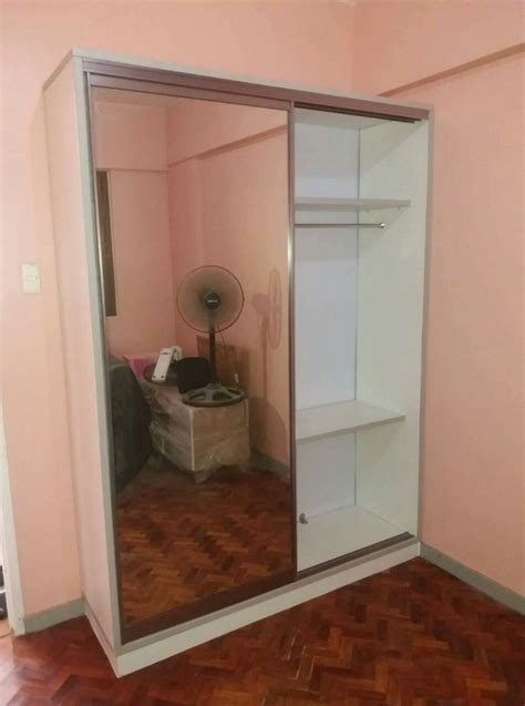 MIRROR sliding wardrobe cabinet built in installed moderno, Furniture ...