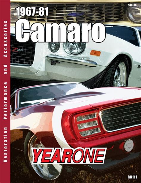 YearOne - 1967-81 Camaro Yearone 1967 1981 Camaro Catalog | Camaro ...