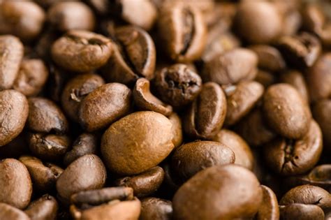 Premium Photo | Coffee beans close up