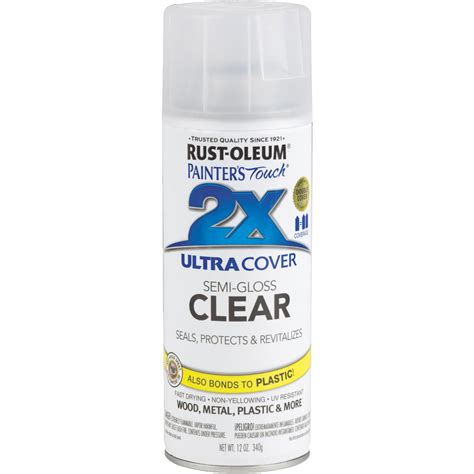 Rust-Oleum Painter's Touch 2X Ultra Cover Clear Finish Spray Paint - Walmart.com - Walmart.com