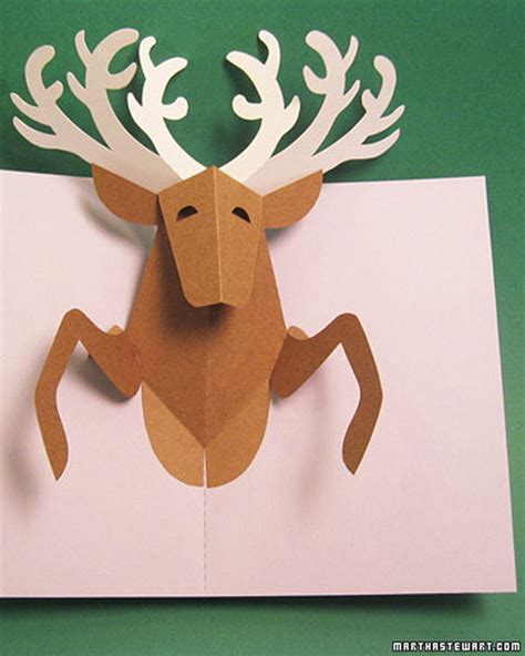Printable Pop Up Christmas Cards