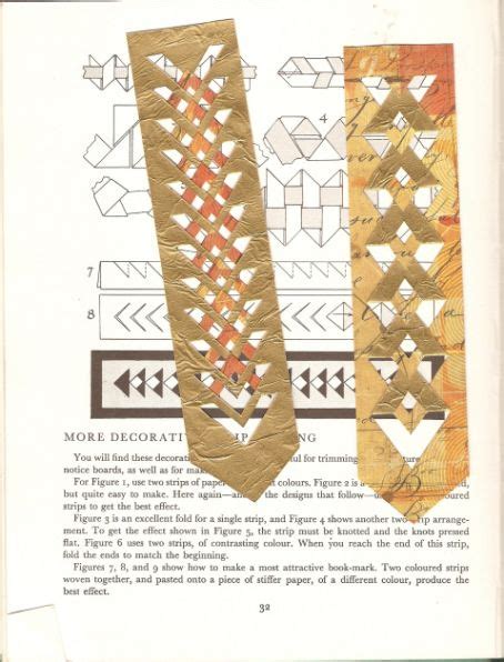 A Secret Journal | Paper weaving, Paper crafts, Paper bookmarks