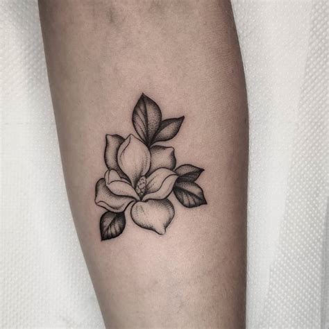 Magnolia Flower Tattoo