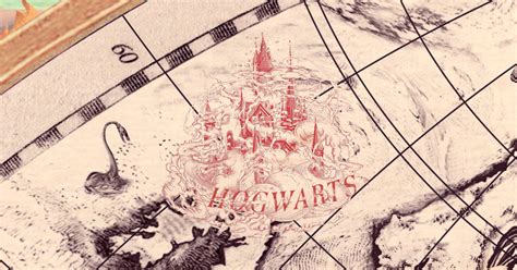 Hogwarts School Map