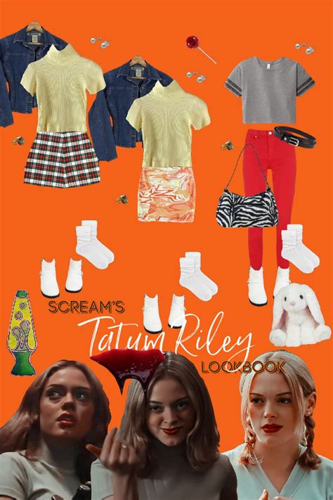 Tatum Riley lookbook | Scream halloween costume, Halloween outfits adults, Scream outfits