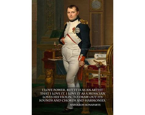 Napoleon Bonaparte Quote Famous Motivational Inspirational Print Poster Photo A3 or A4 size ...