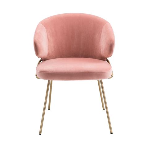 Buy Dining Chair Kinley Savona Nude Velvet | Eichholtz-Dining Chairs | Luxury Dining Room ...