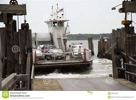 RORO Ferry at Greenport Long Island USA Editorial Stock Photo - Image ...