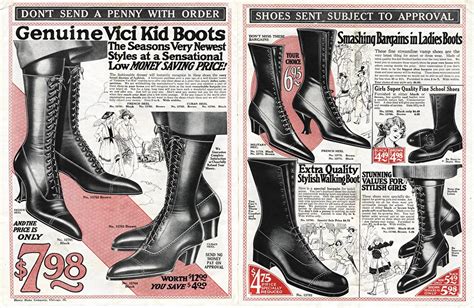1919 - Women's Boots | Women's boots from the 1919 sale cata… | Flickr