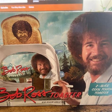 Brand new Bob Ross toaster | Bob ross, Toaster, Bob