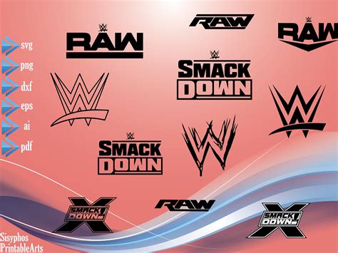 Wwe Svg Wwe Network Svg Boxing Svgraw Svg Raw Cut Files Logo | Images ...