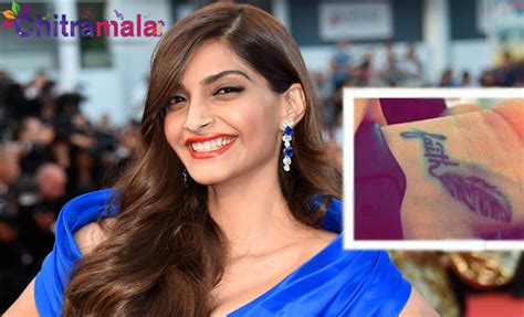 Sonam Kapoor's New Tattoo