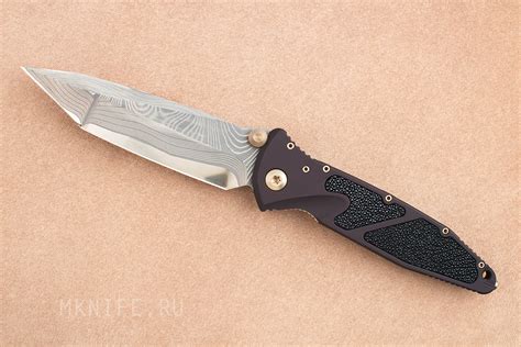 Microtech - Socom Elite Tanto Damascus & Stingray | Ножи ручной работы | Эксклюзивные ...