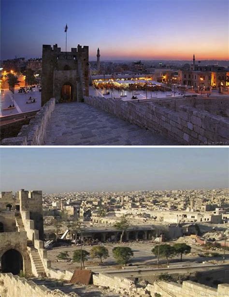 30 Before And After Pics Of Aleppo Reveal What War Did To Syria’s Largest City