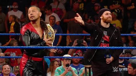 WWE News: Change in Sami Zayn's gimmick as he aligns with Shinsuke Nakamura on SmackDown Live