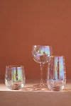 Iridescent Stemless Wine Glasses, Set of 4 | AnthroLiving