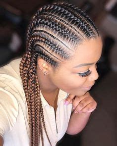 10 Best push back hairstyles ideas | african braids hairstyles, braid styles, cornrow hairstyles