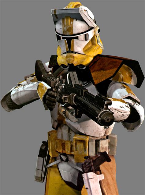 Clone Trooper - Commander BLY Official Art by paintpot2 on DeviantArt