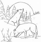 Wolf Pack Coloring Pages At GetColoringscom  Free Printable Colorings sketch template
