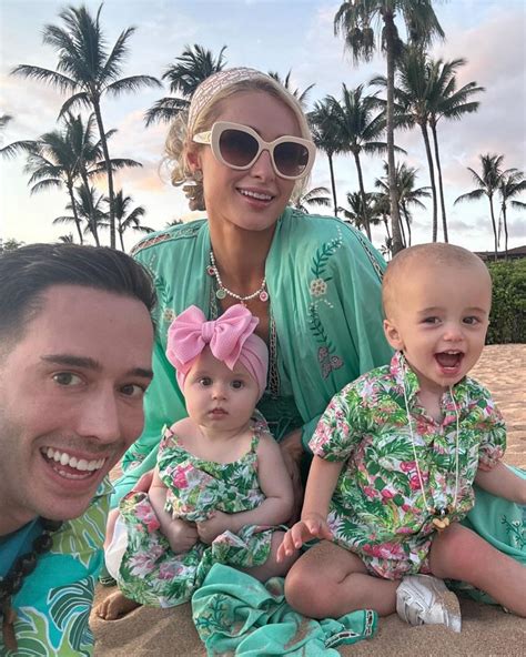 Paris Hilton's children look adorable in matching outfits on 'magical ...